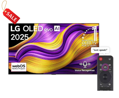 LG 65 inch LG OLED evo AI G5 4K 165Hz Smart TV