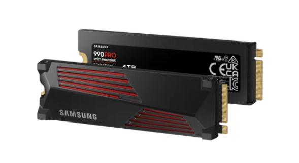 Samsung 990 Pro, 4 TB, M.2, 7450 MB/s